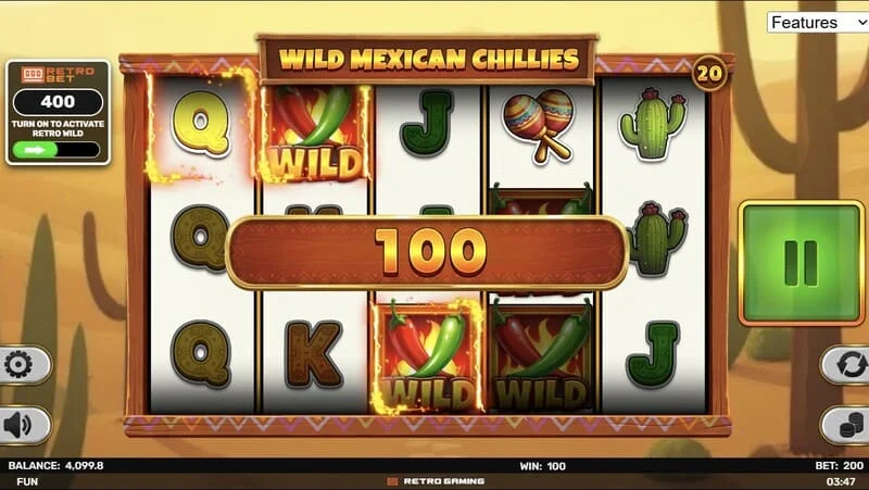 Wild Mexican Chillies – Wild na grade e linha de pagamento